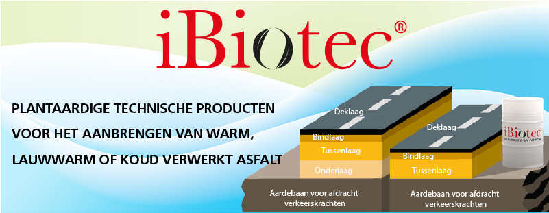 IBIOTEC SOLVETAL® AC 100 antikleefmiddel bitumen 100% plantaardig